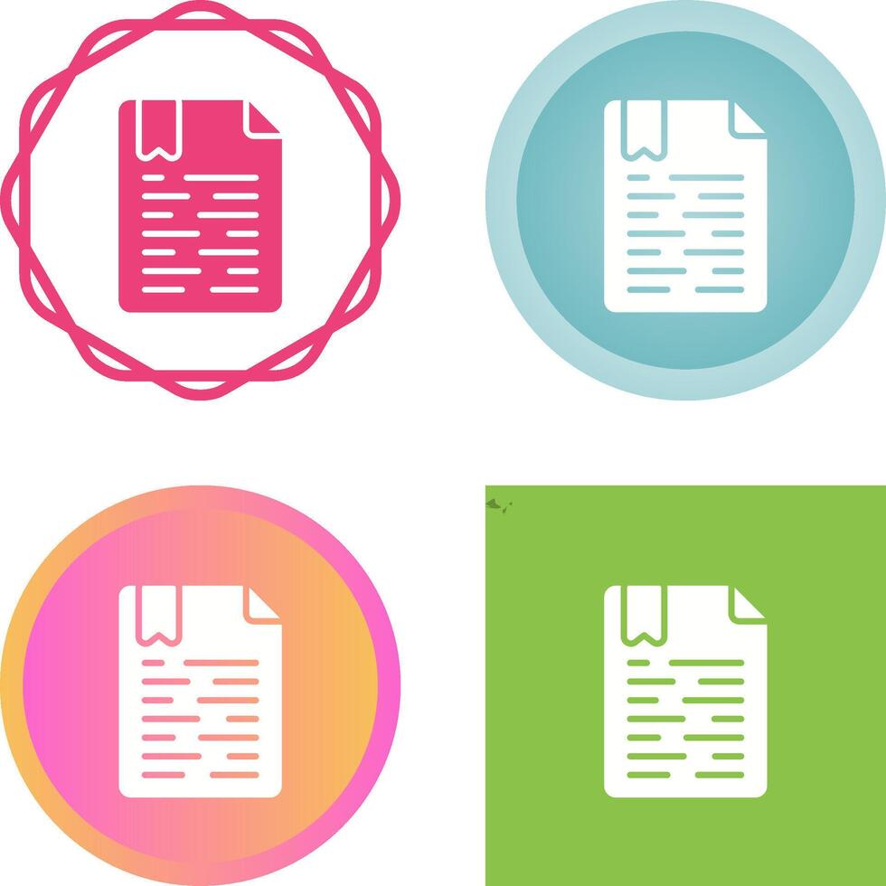 Document Vector Icon 40784212 Vector Art at Vecteezy