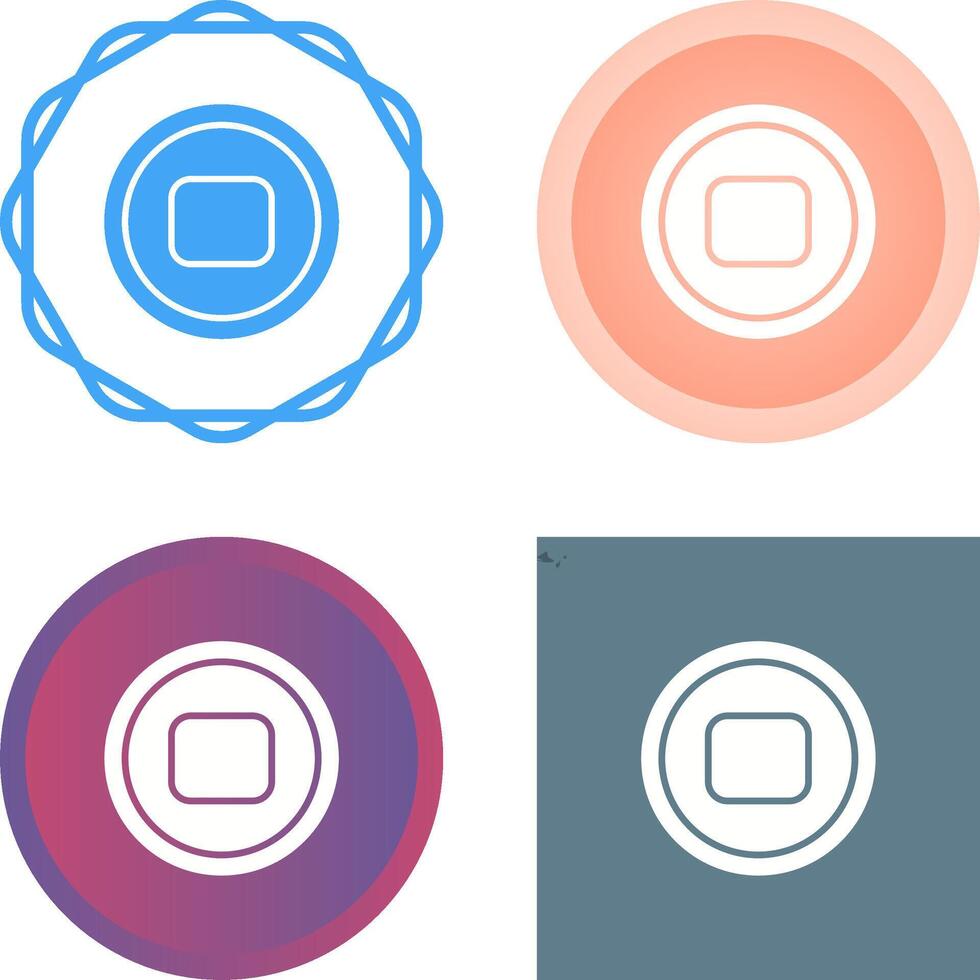 Electronic Key Vector Icon