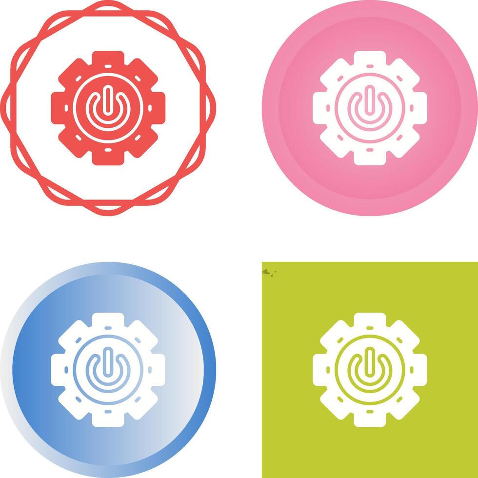 Power Button Vector Icon
