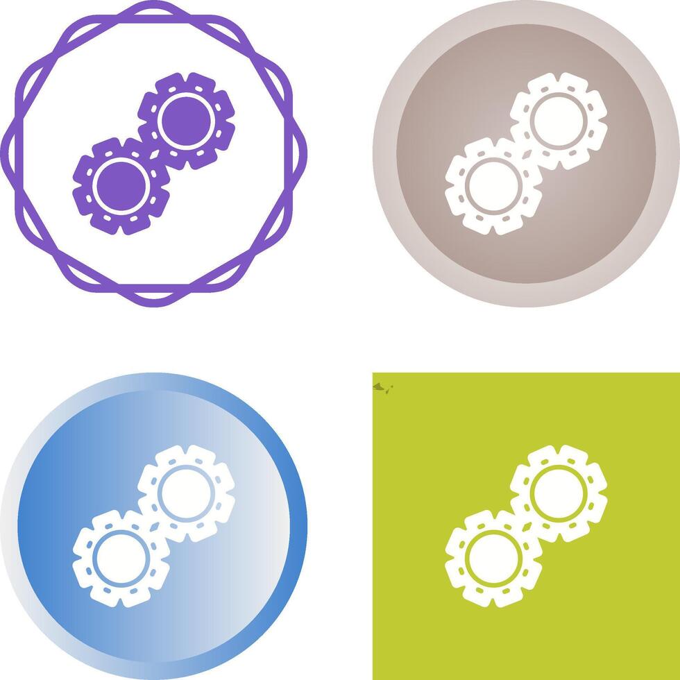 Gears Vector Icon