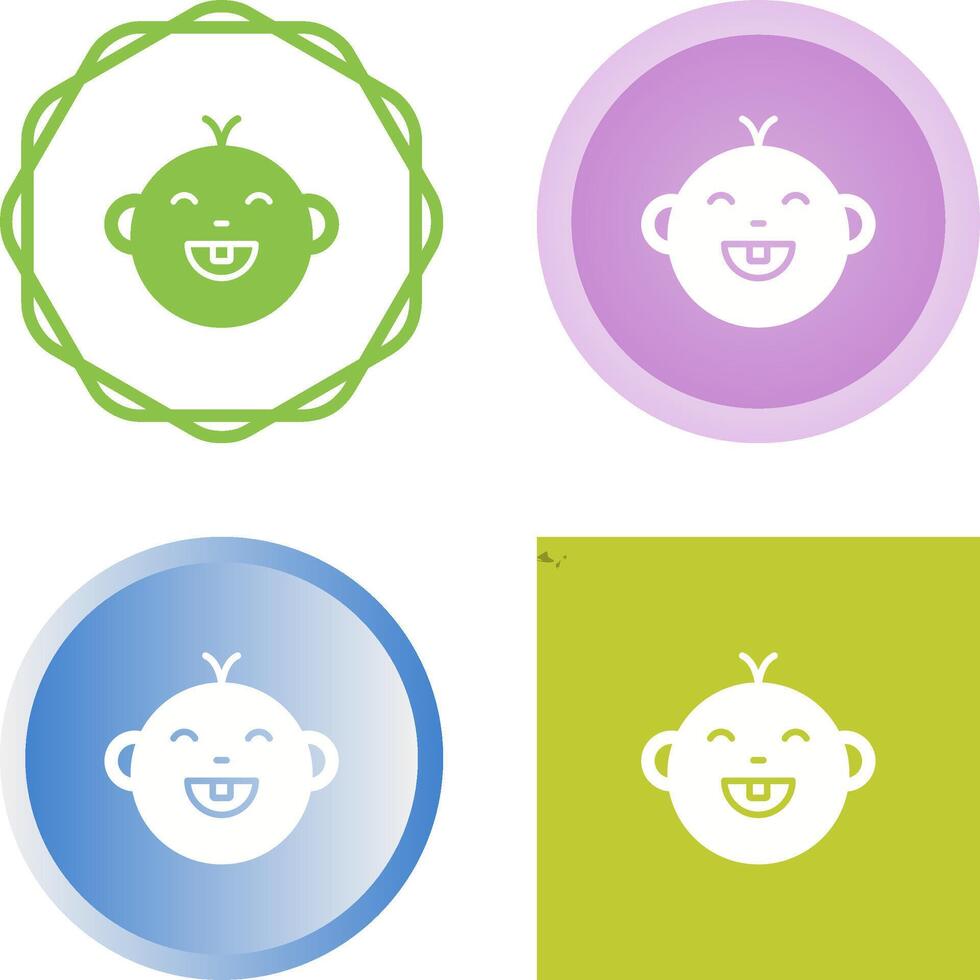 Baby Teeth Vector Icon