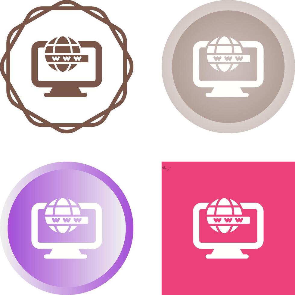 Computer Vector Icon