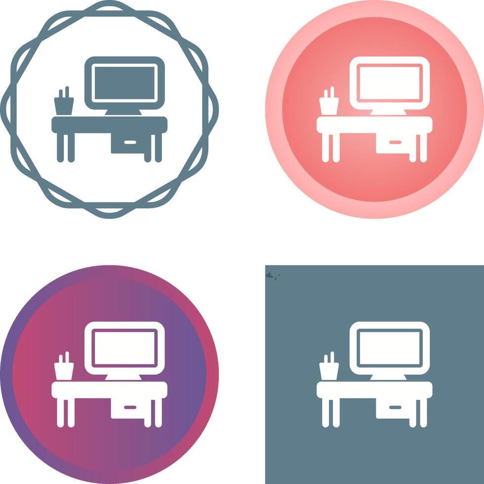 Computer Vector Icon