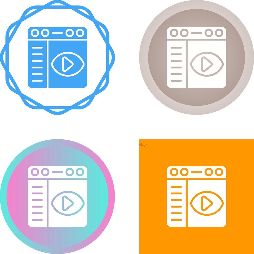 Browser Vector Icon