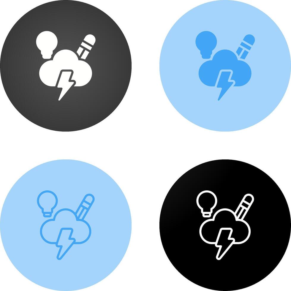 Brainstorming Vector Icon