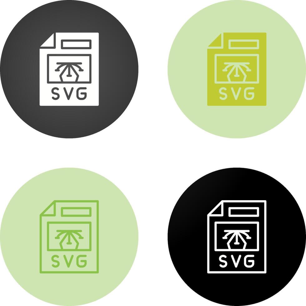 Svg File Vector Icon
