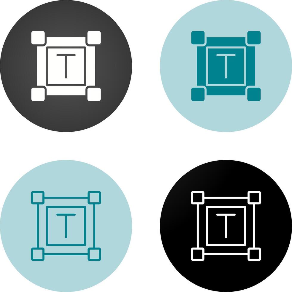 Font Design Vector Icon