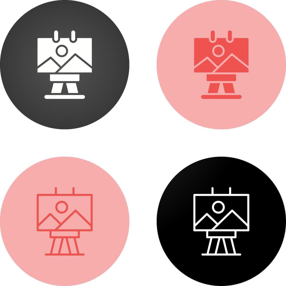 Canvas Vector Icon