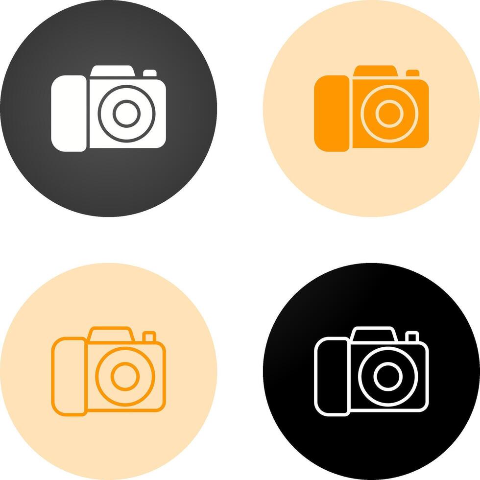 DSLR Camera Vector Icon