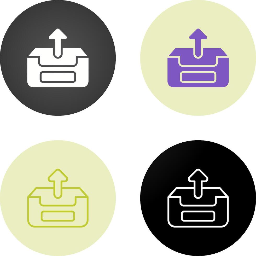 Outbox Vector Icon