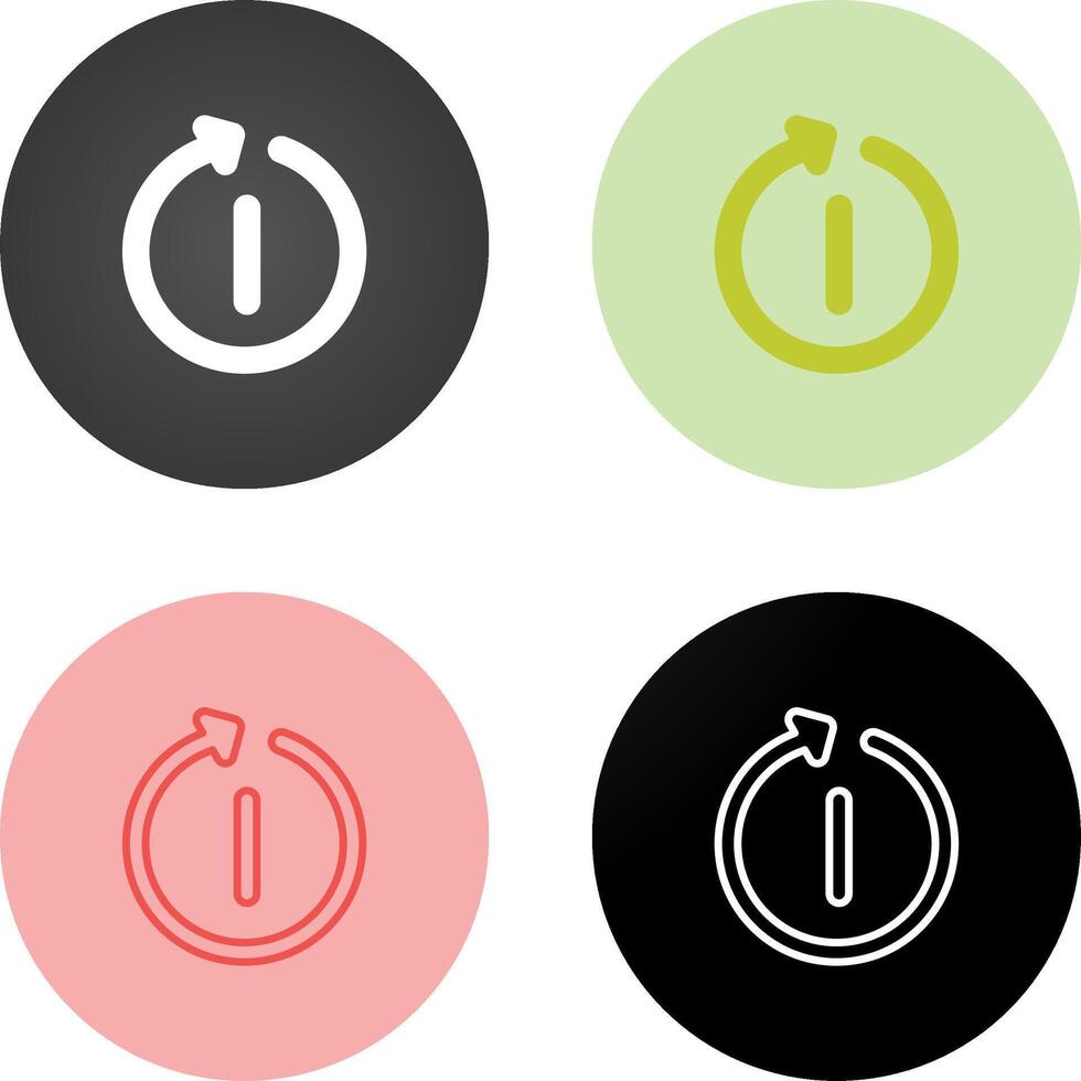 Restart Vector Icon