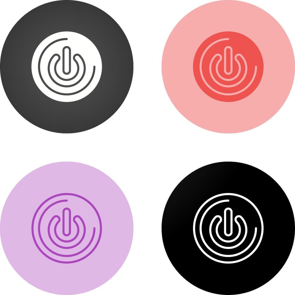 Power Button Vector Icon