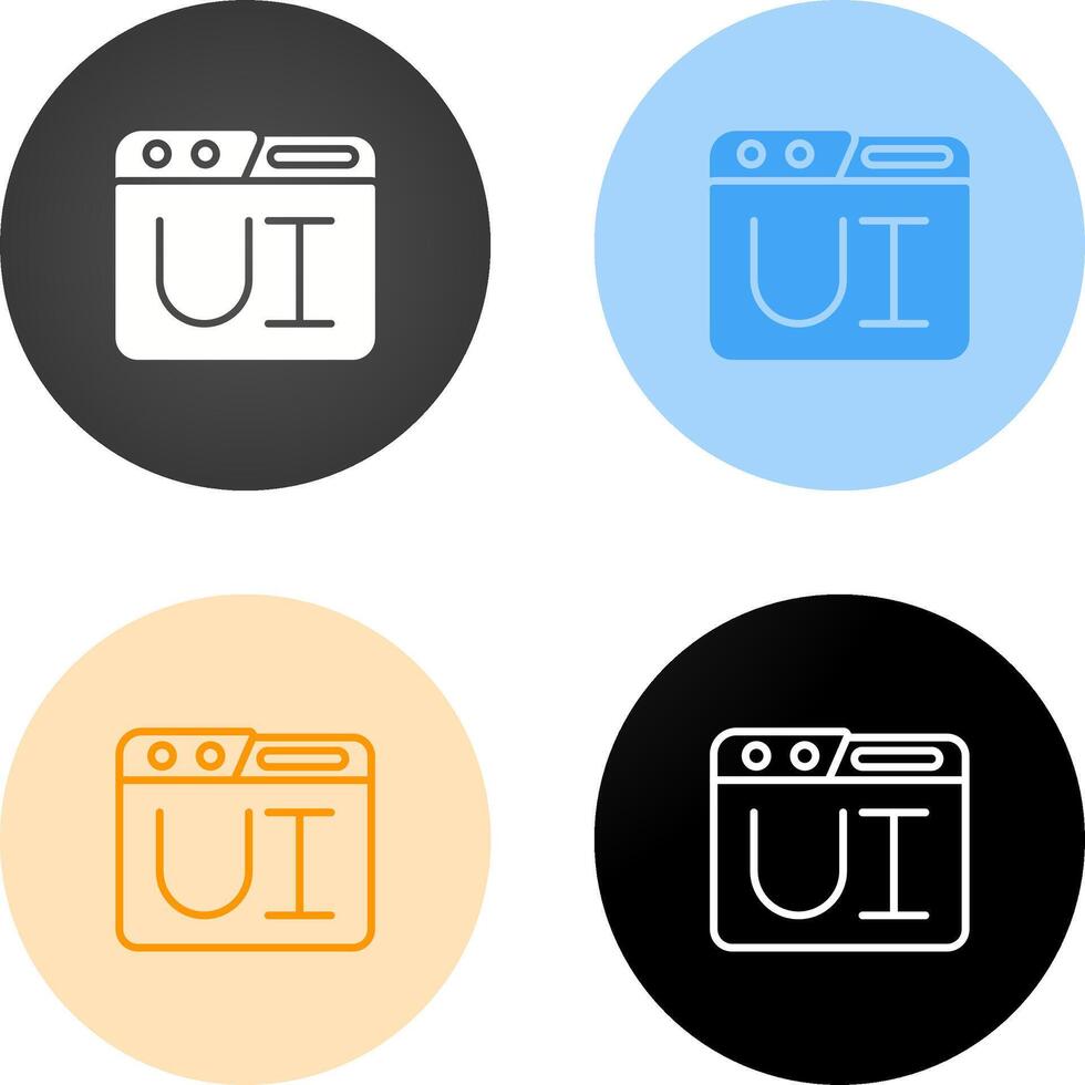 User Interface Vector Icon