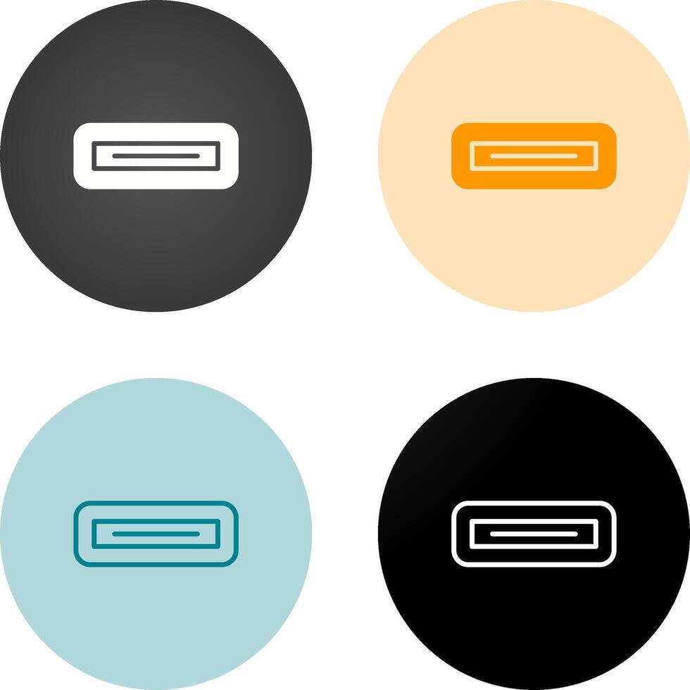 USB Port Vector Icon