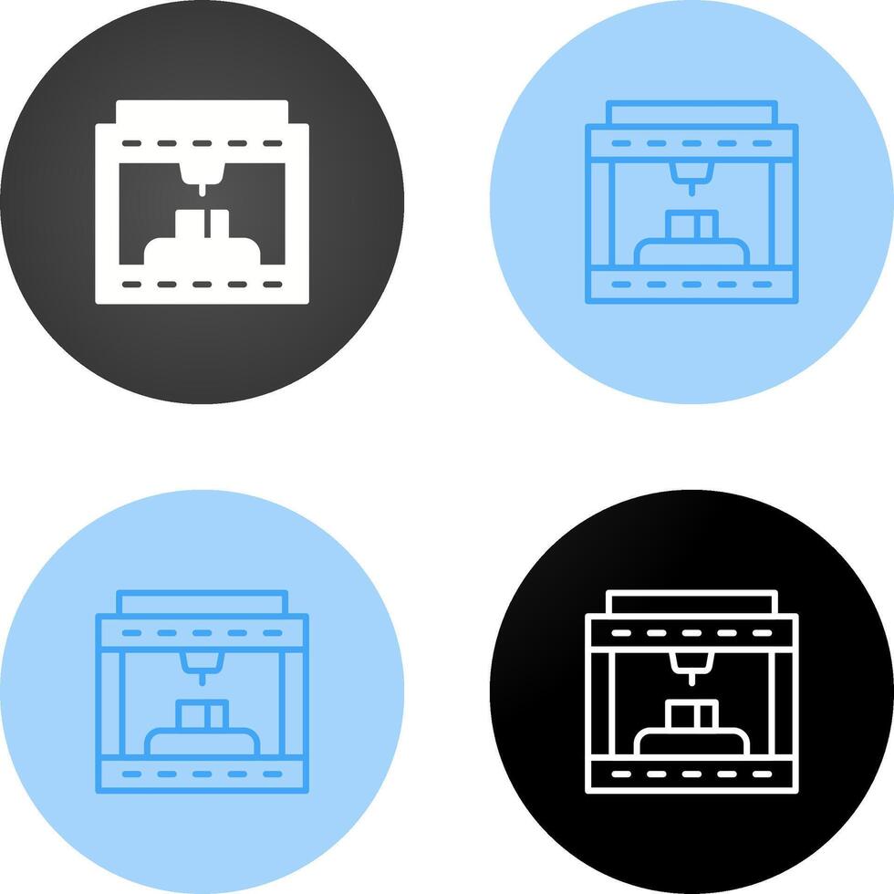 3d Printing Vector Icon