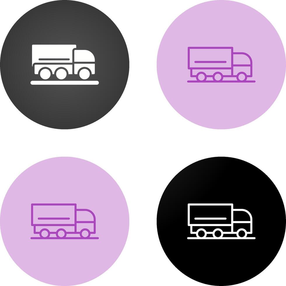 Cargo Truck Vector Icon