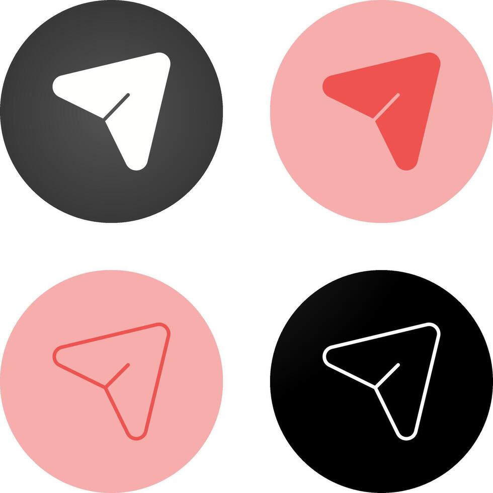 Paper Plane Vector Icon