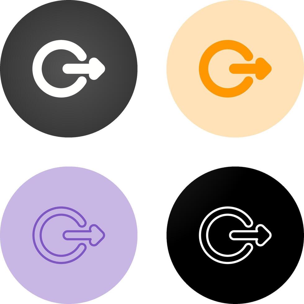 Sign Out Vector Icon