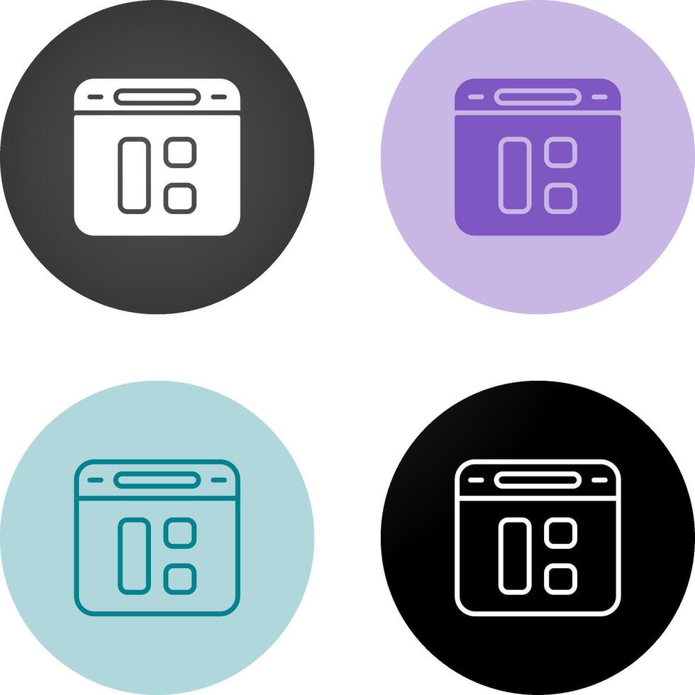 Dashboard Vector Icon