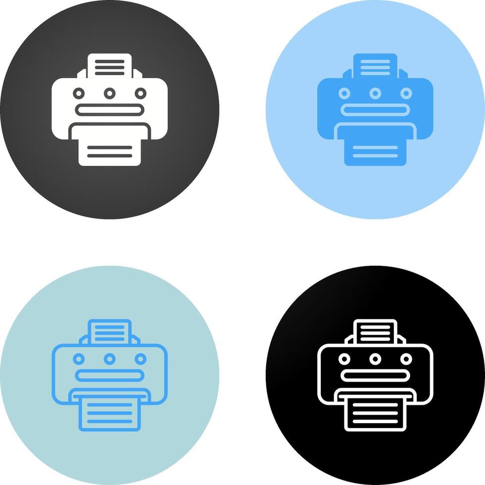 Printer Vector Icon
