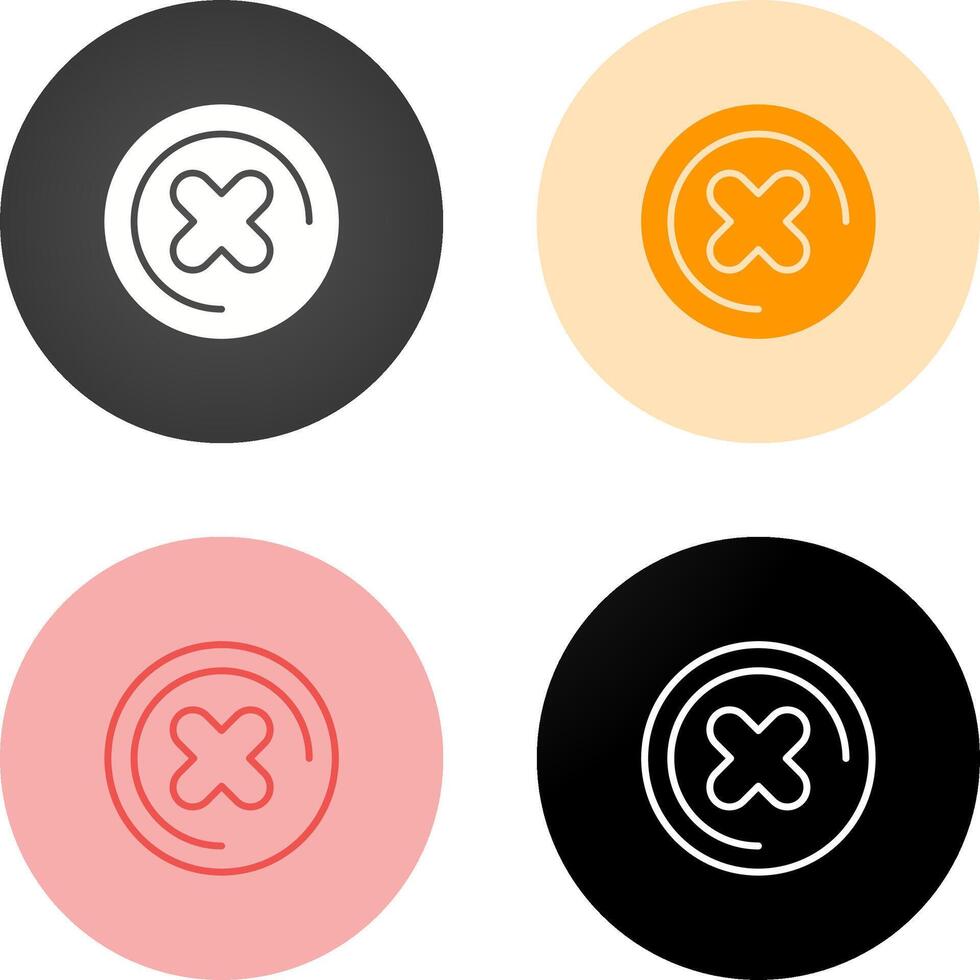Cross Vector Icon