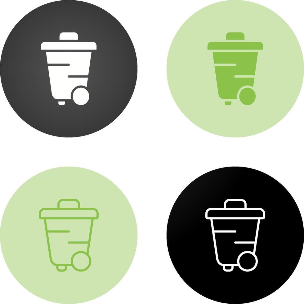 Trash Can Vector Icon