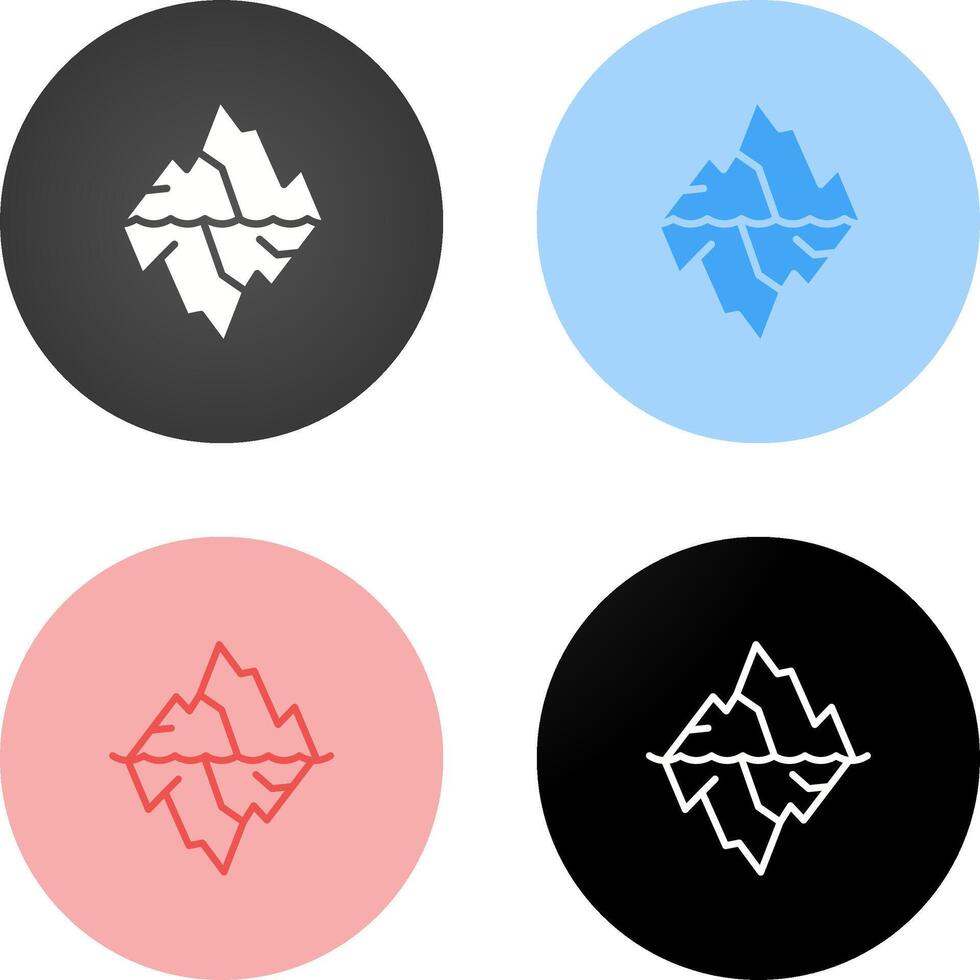 Glacier Vector Icon