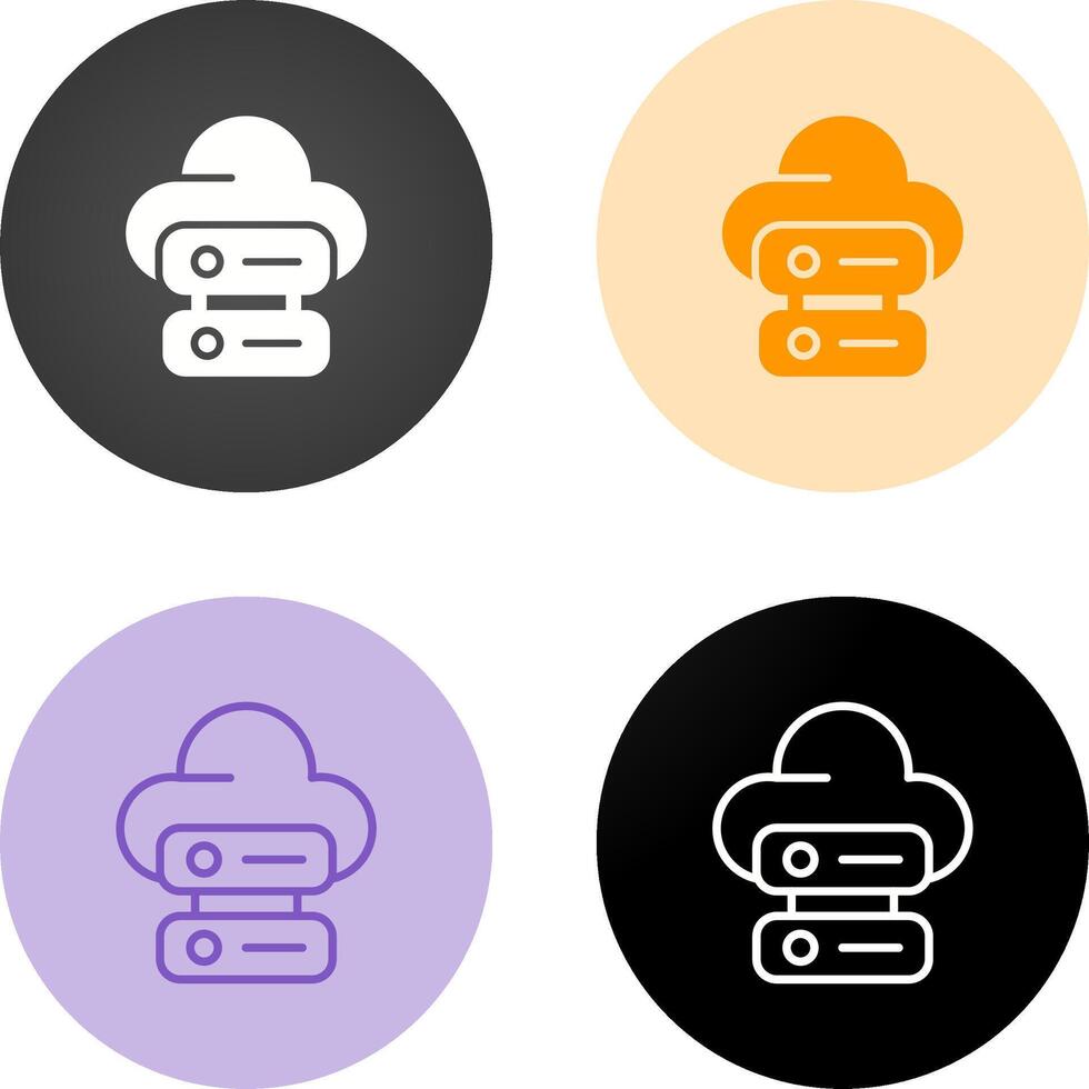 Web Hosting Vector Icon