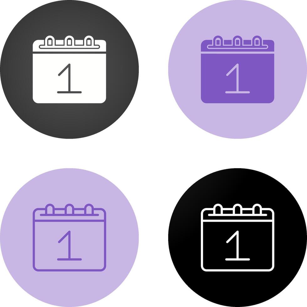 Tear Off Calendar Vector Icon