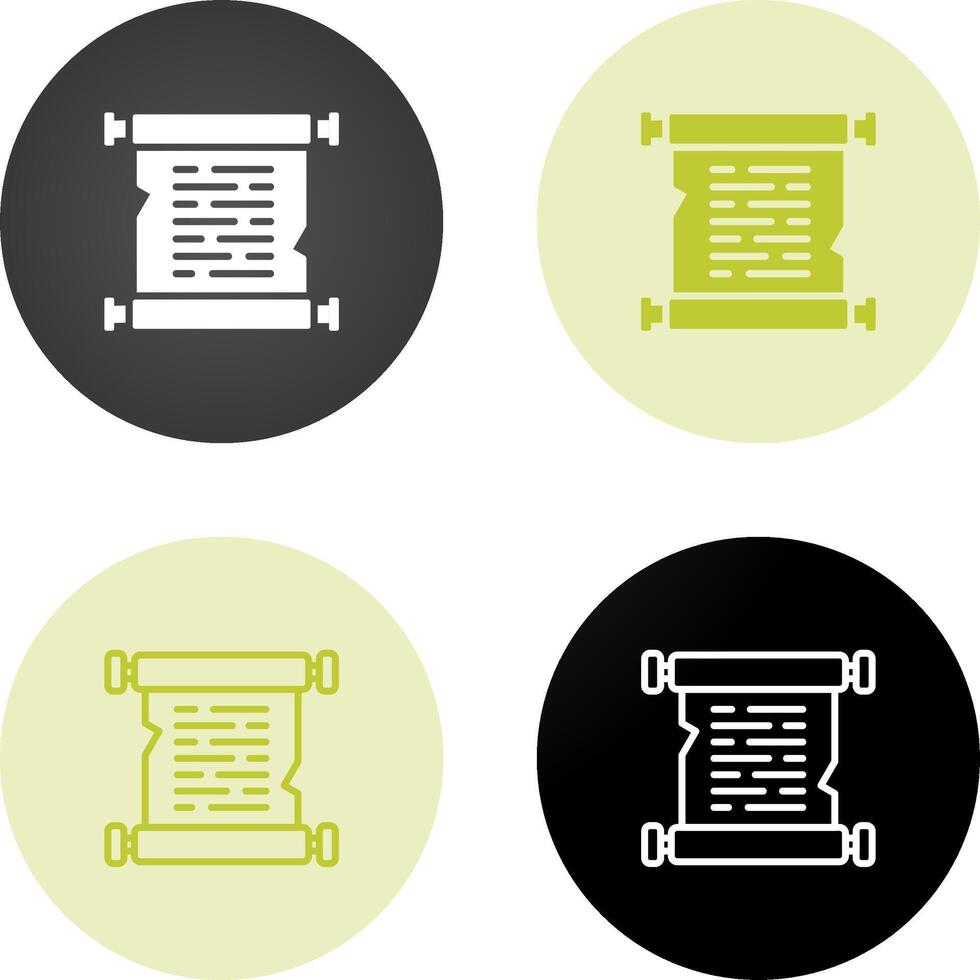 Scroll Vector Icon