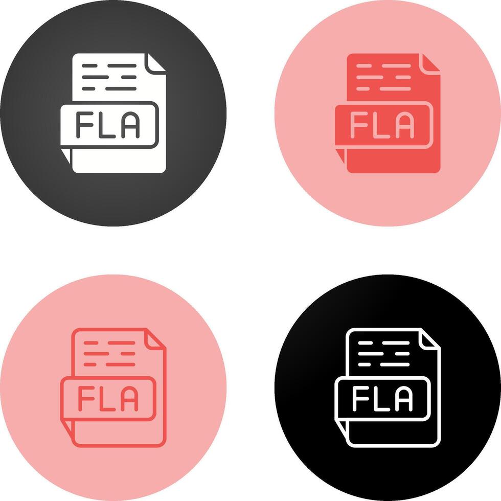 FLA Vector Icon