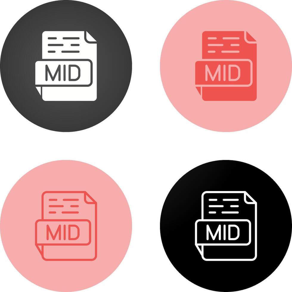 MID Vector Icon