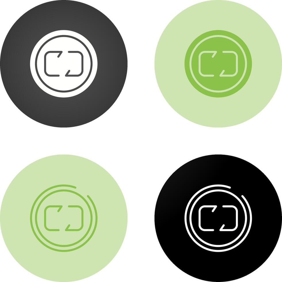 Repeat Icon Vector Icon