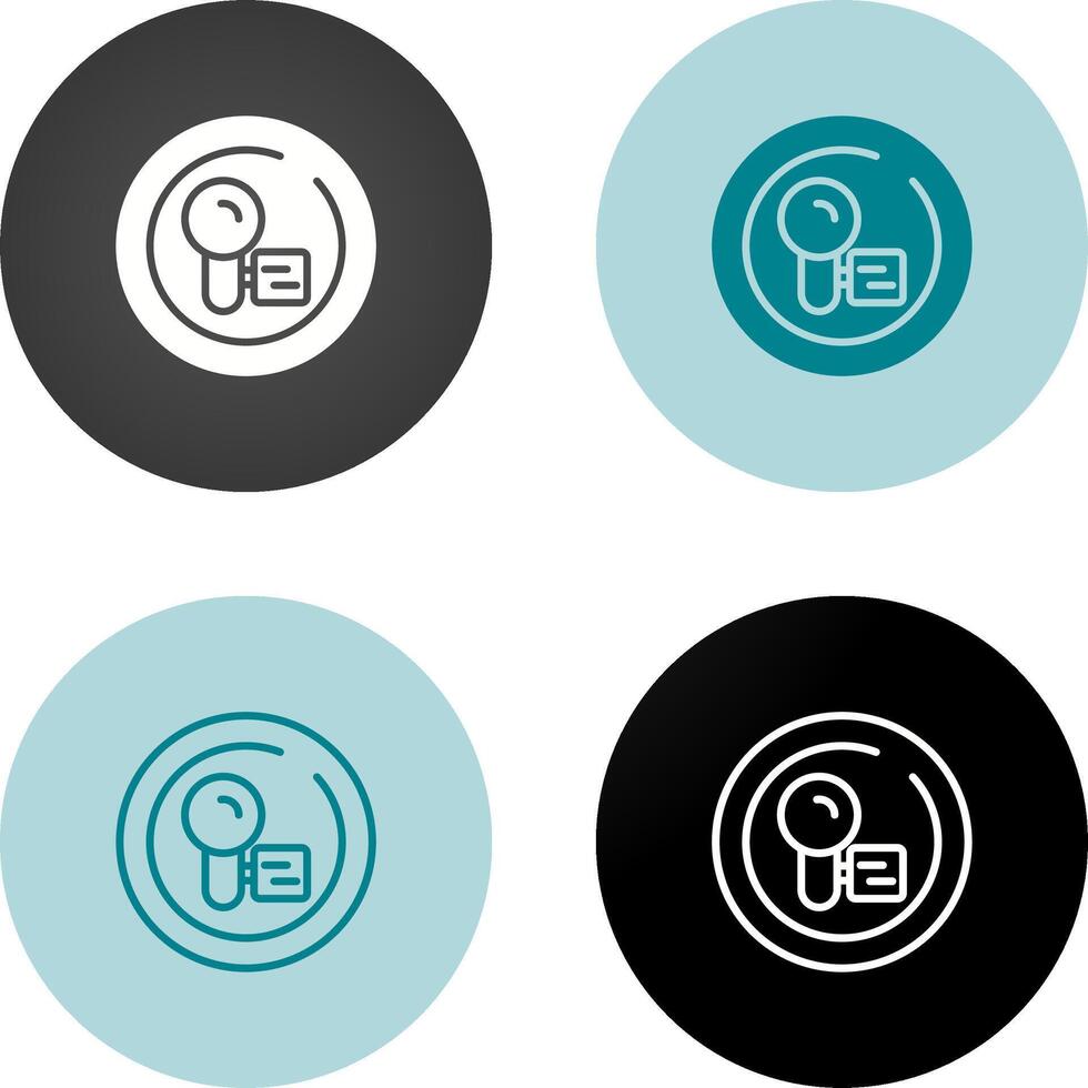 Video Camera Circle Vector Icon