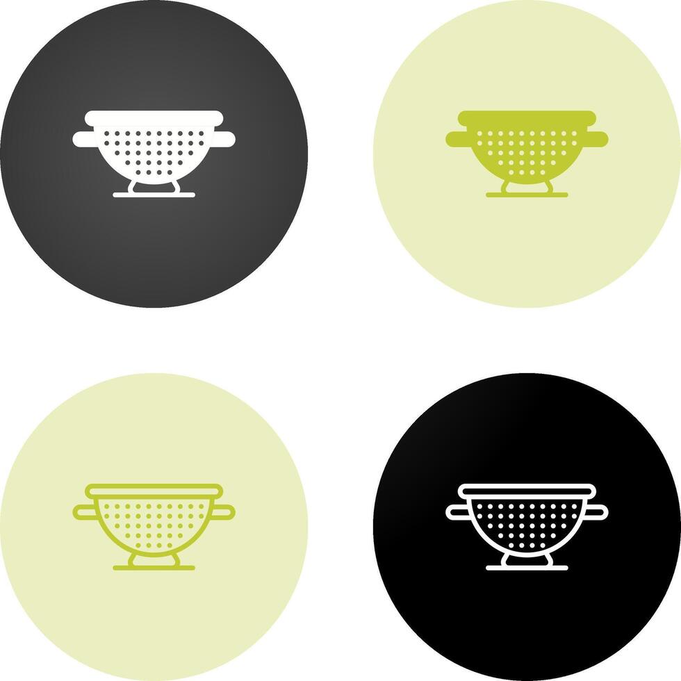 Colander Vector Icon