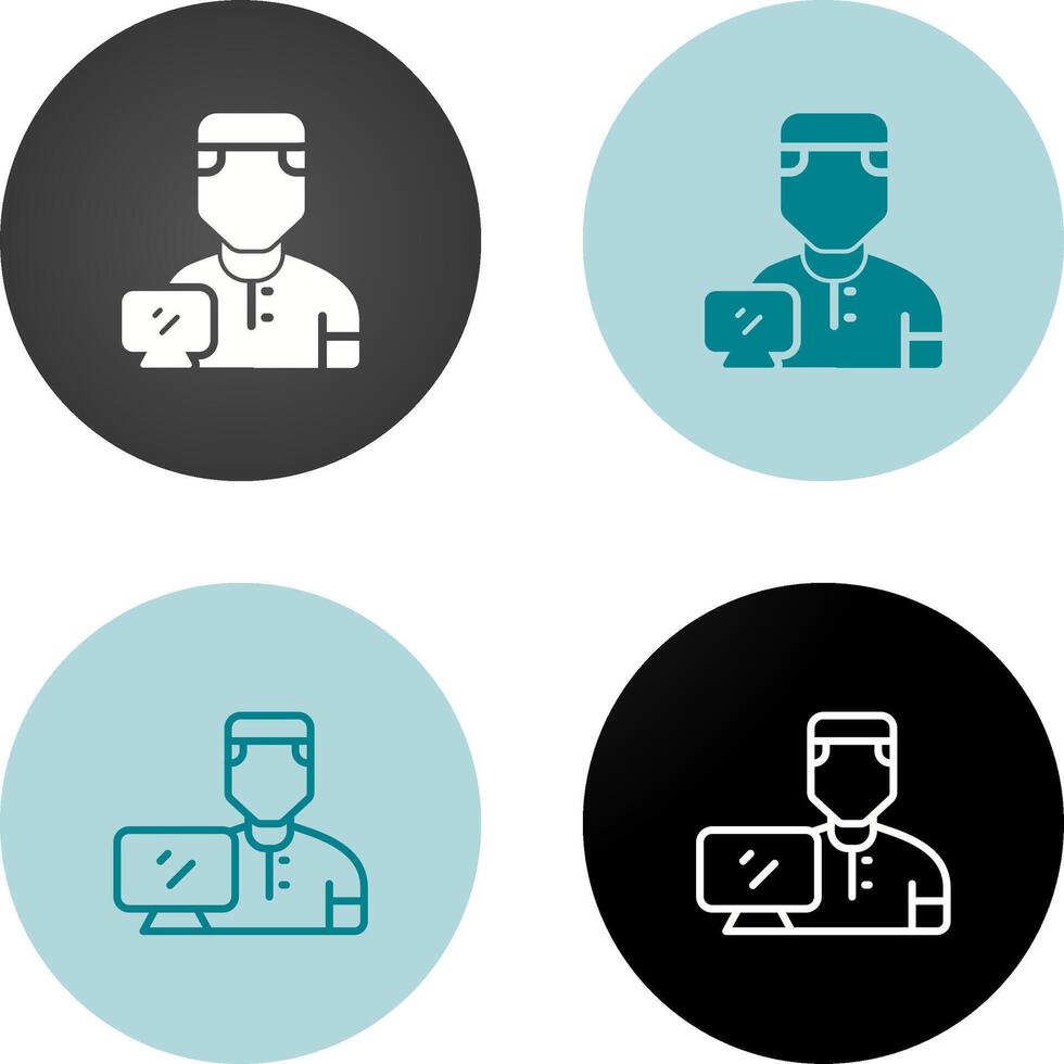 Working Man Vector Icon