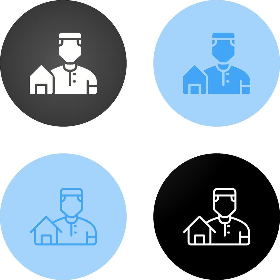 House Owner Vector Icon