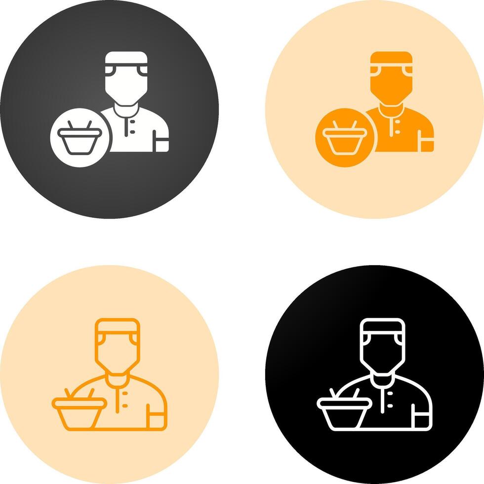 Office Boy Vector Icon