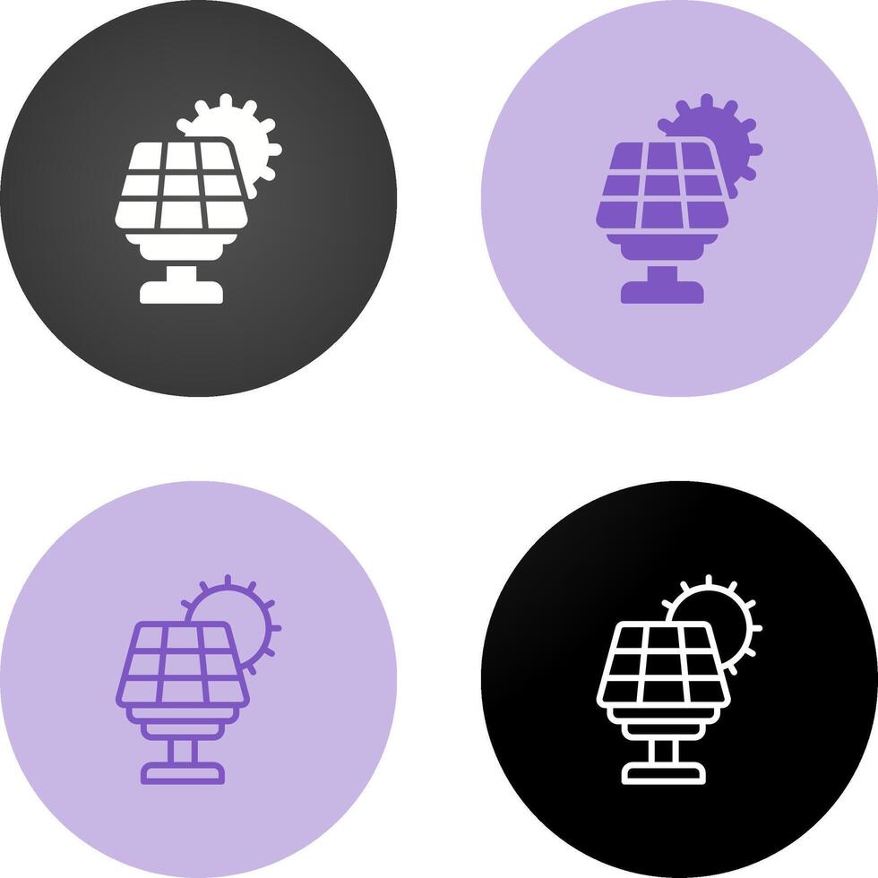 Solar Panel Vector Icon