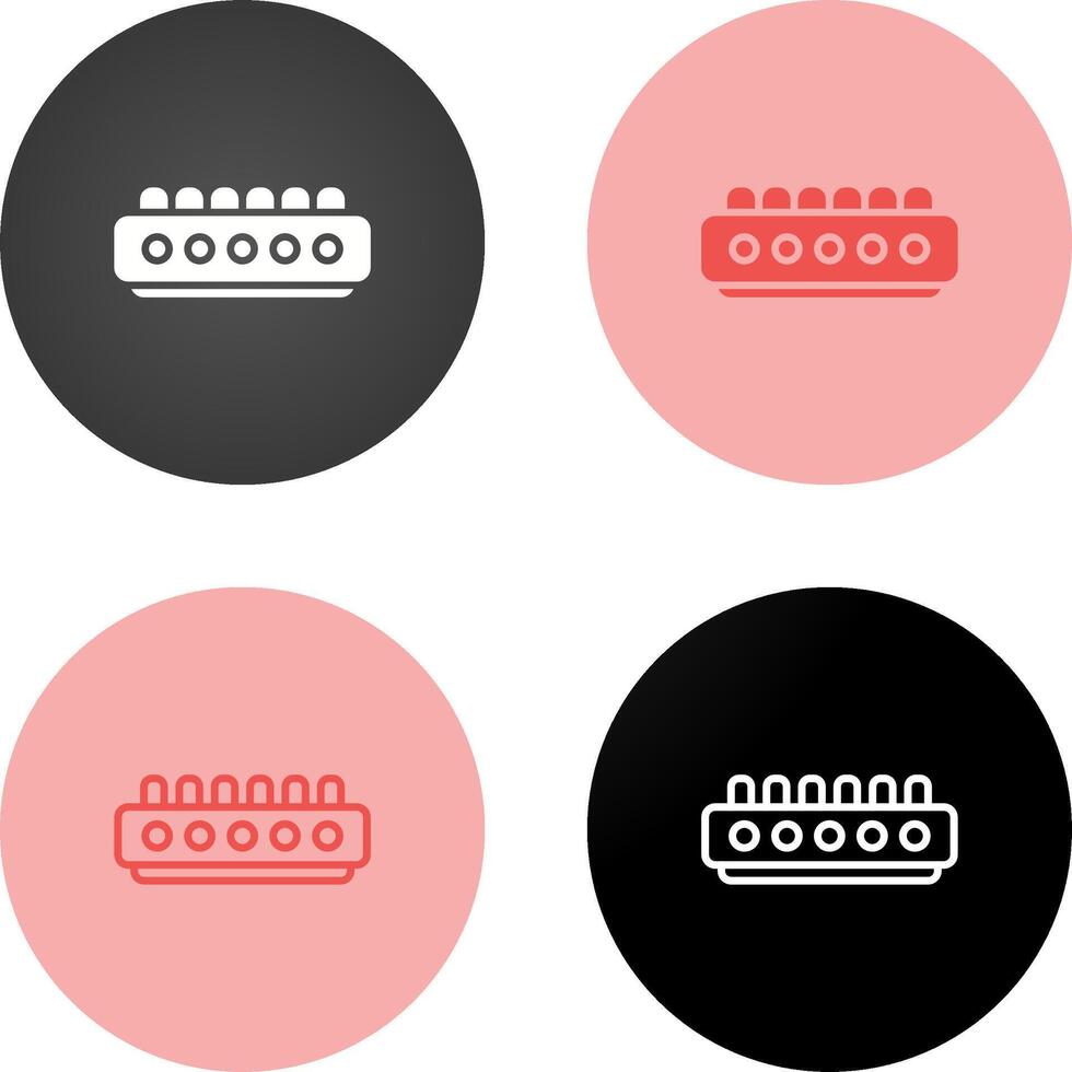 Cable Termination Block Vector Icon