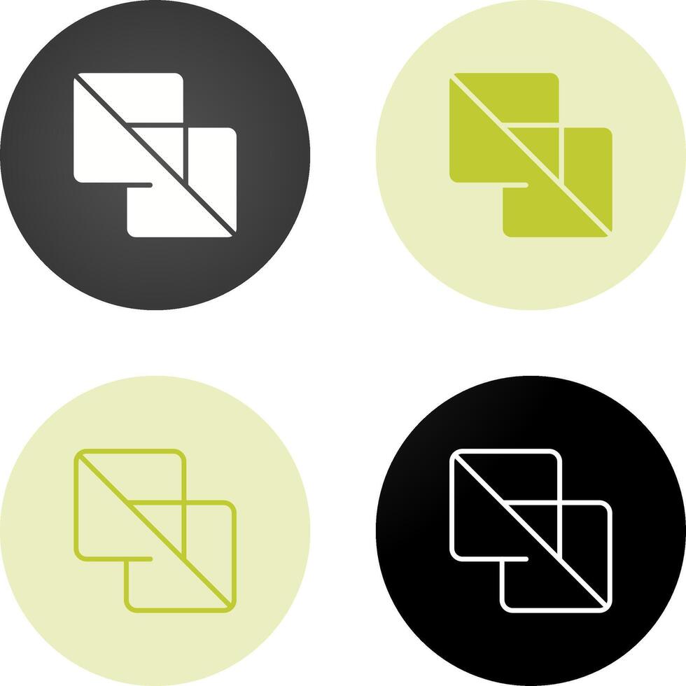 Flatten Vector Icon