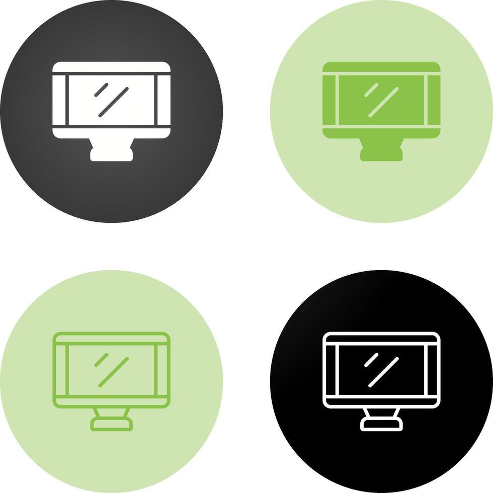 Monitor Vector Icon