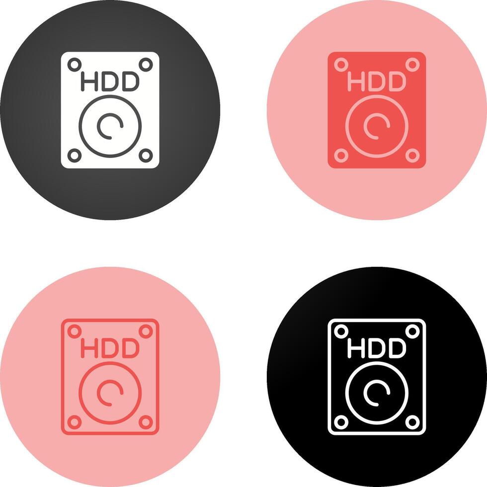 Hdd Vector Icon