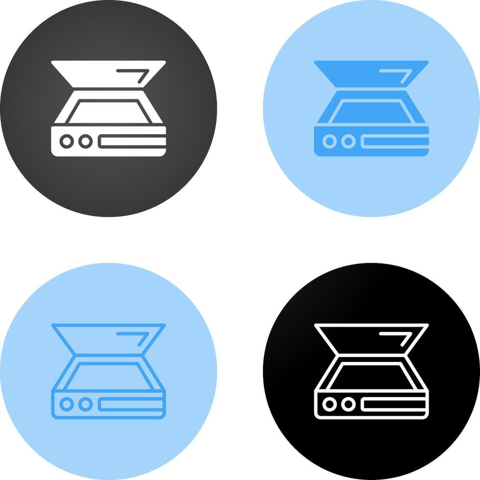 Scanner Vector Icon