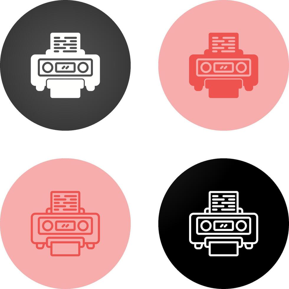 Printer Vector Icon
