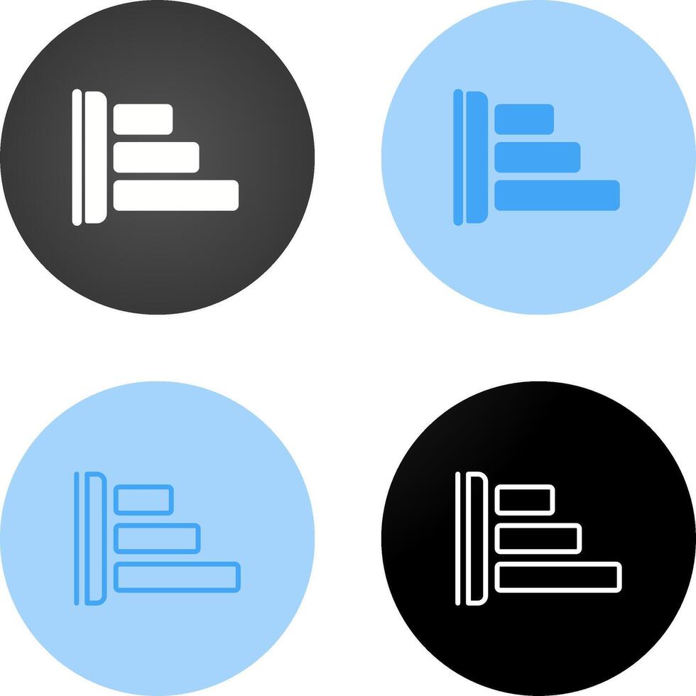 Left Align Vector Icon