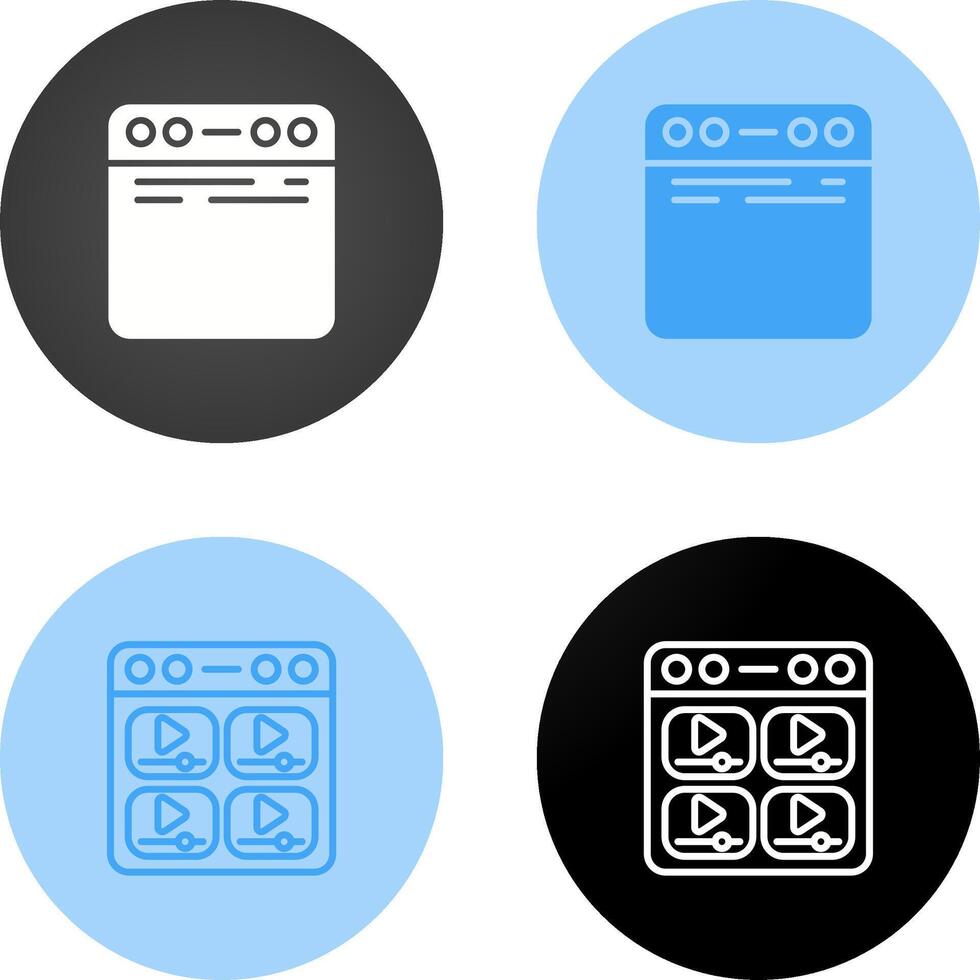 Browser Vector Icon