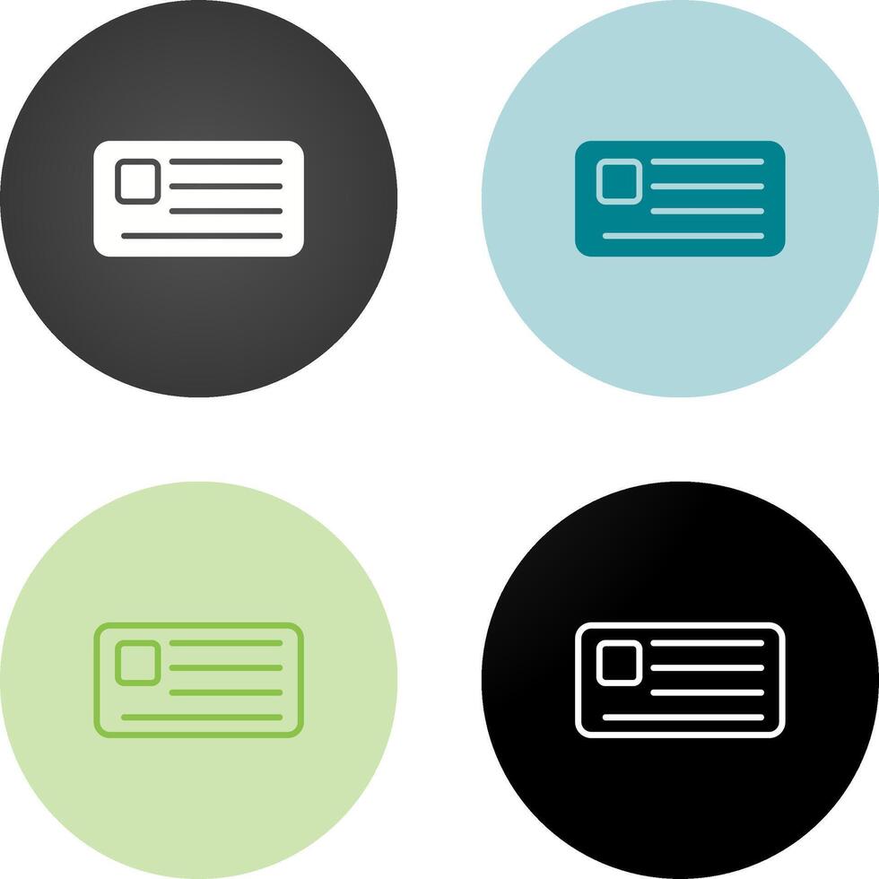 Letter Vector Icon