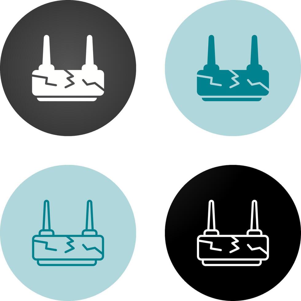 Router Device Vector Icon