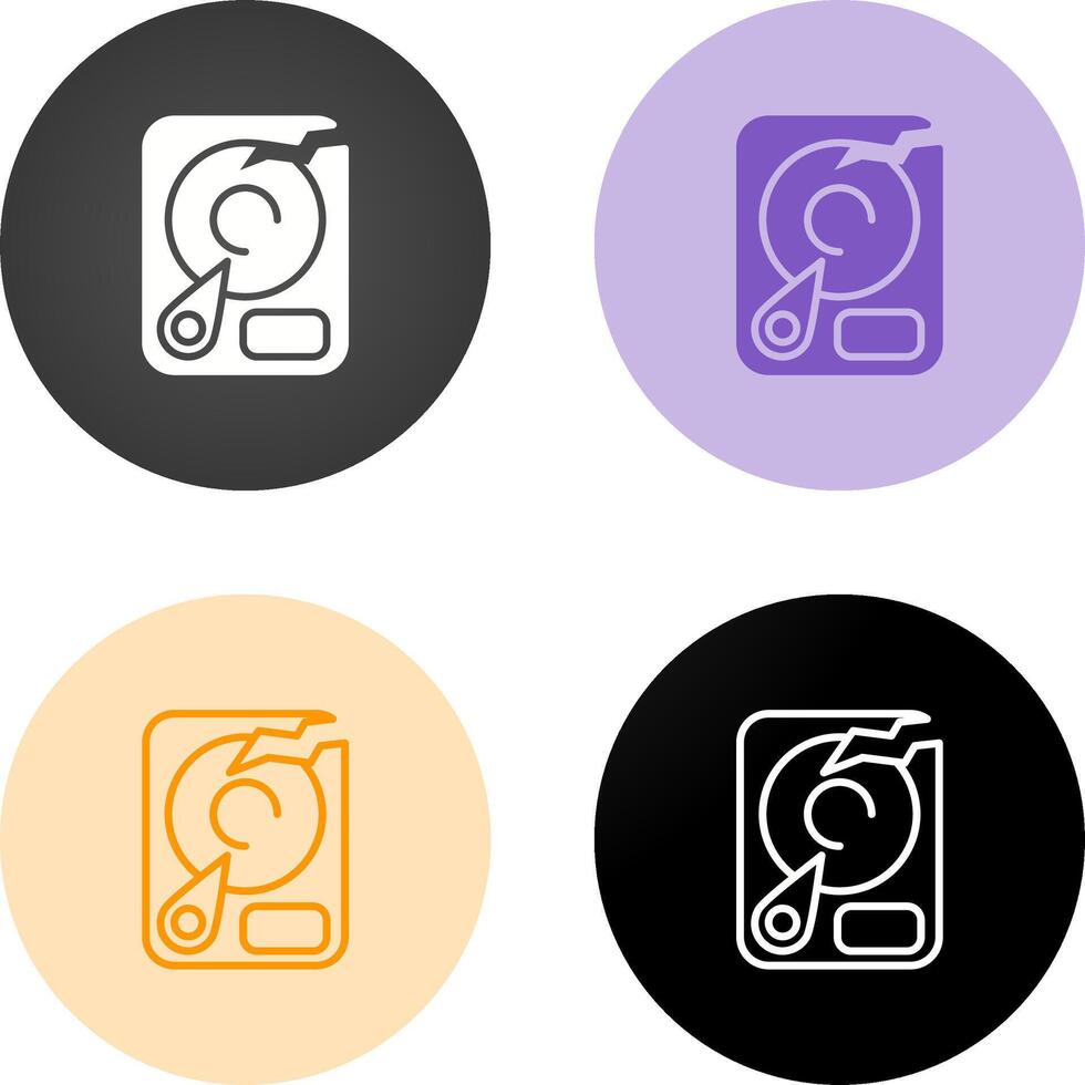 Hard Drive Vector Icon